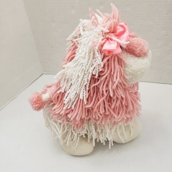 Kenner Fluppy Dogs Shaggy Poodle Pink Plush Doll - Picture 7 of 16